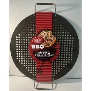 Tablecraft BBQ Commercial Quality Non-Stick Pizza Grilling Tray With Handles New